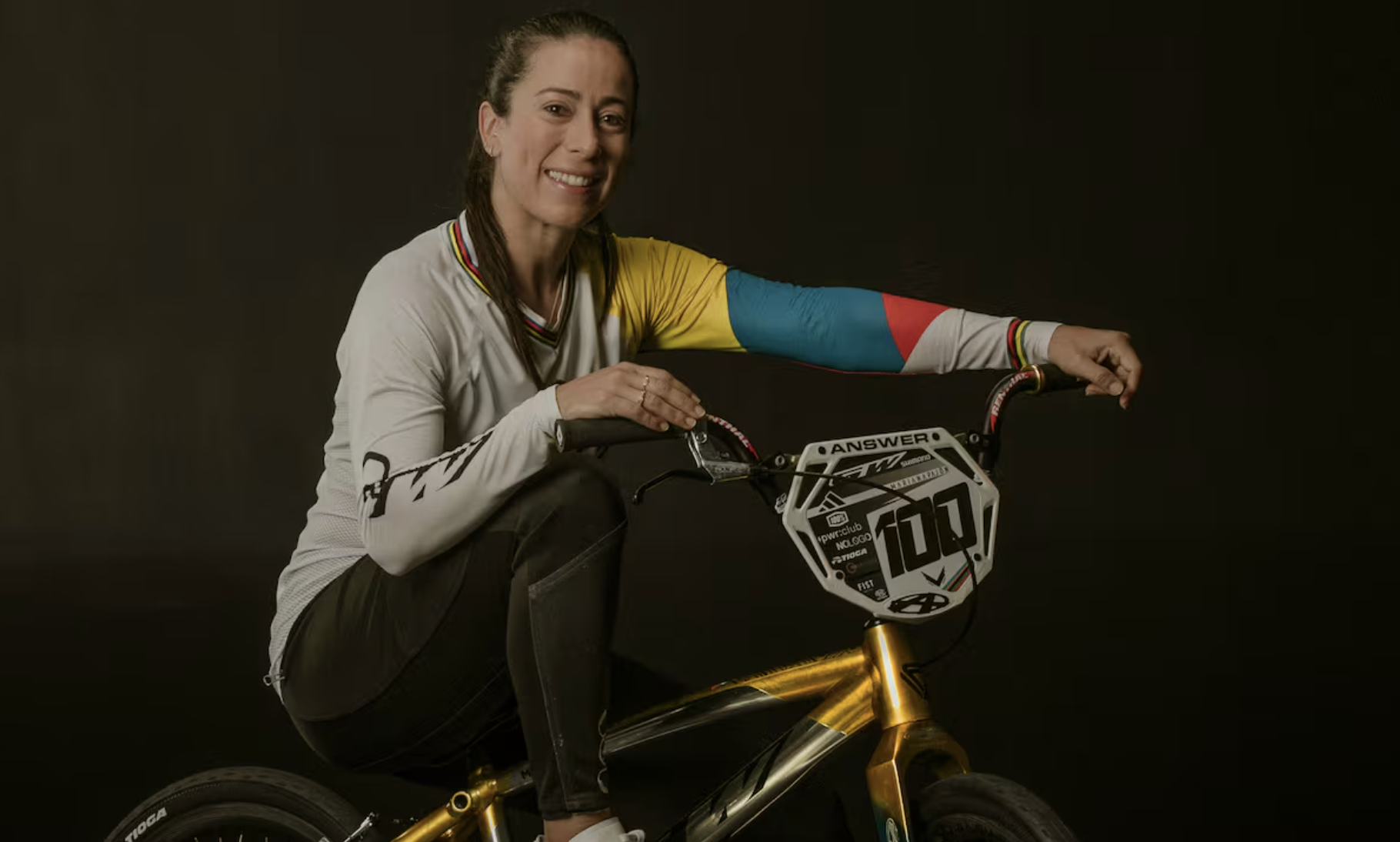 Mariana Pajón, campeona olímpica de BMX