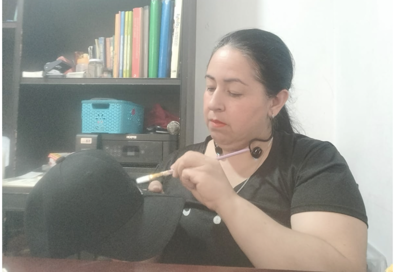 Nancy, emprendedora creadora de Resplandor Sports