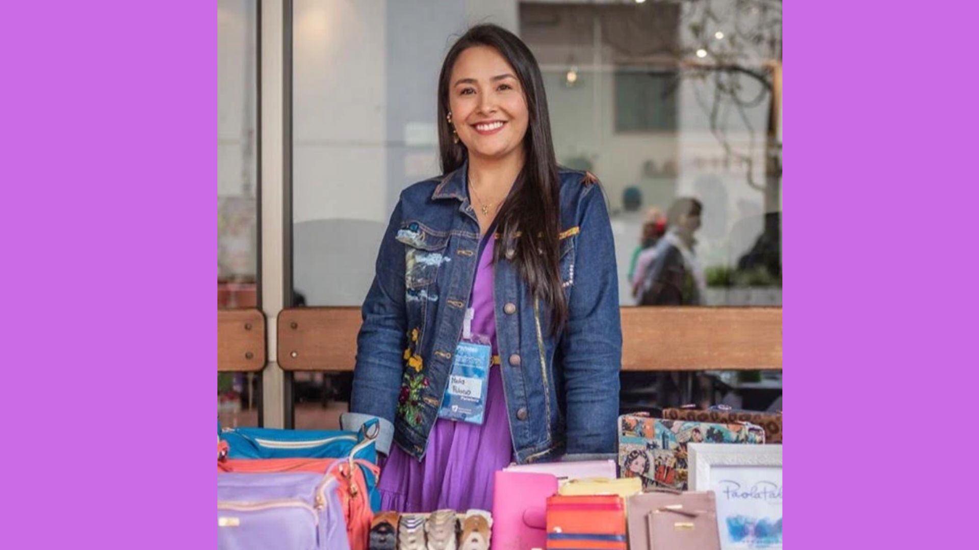 Paola Palacio, emprendedora y diseñadora de marroquinería